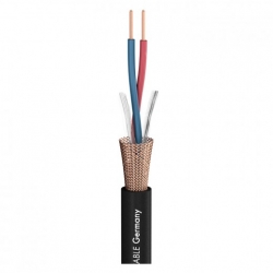 SOMMER CABLE Club Series MKII; 2 x 0,34 mm2; O 6,50 mm; black PVC